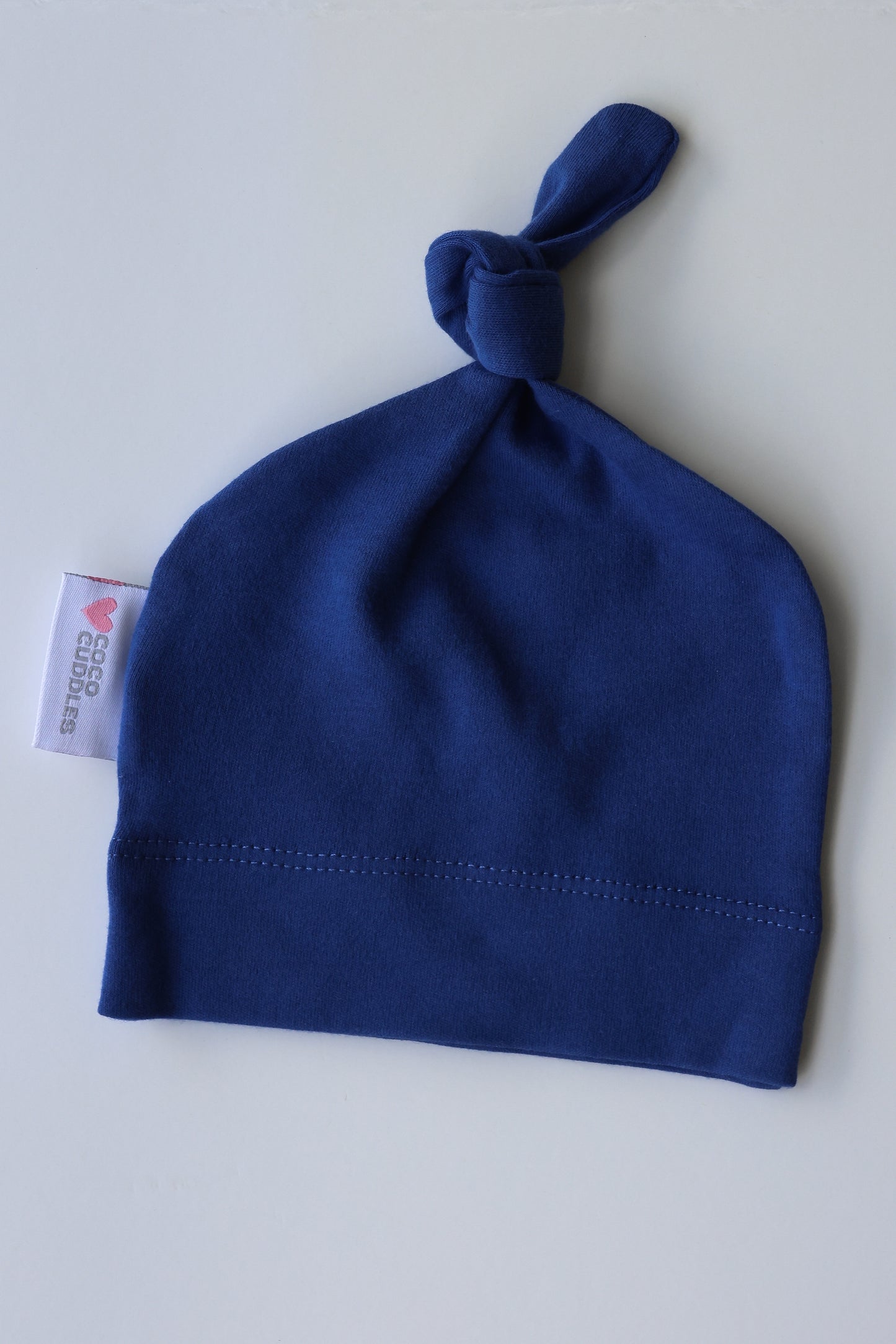Jersey Swaddle & Matching Head Piece - Sapphire