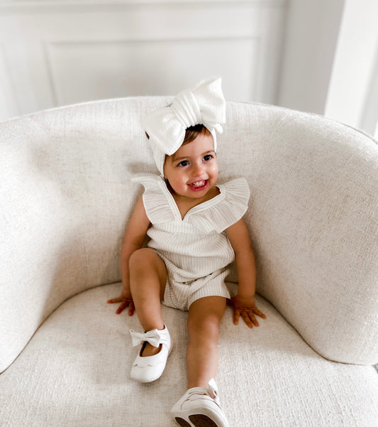 Coco Top Knot - Snow